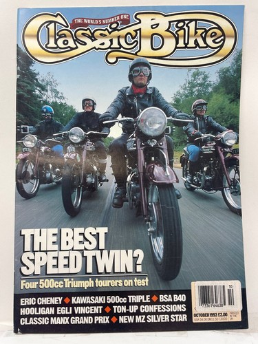 Classic bike magazine october - bike,