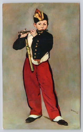 Boy piper painting - boy,
