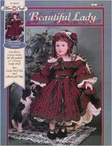 Beautiful lady crochet pattern - lady,