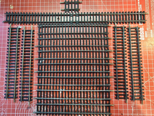 Hornby r600 straight track - hornby,