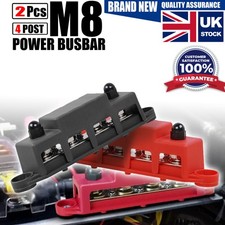 2pcs 12V 250A 4 Post Busbar
