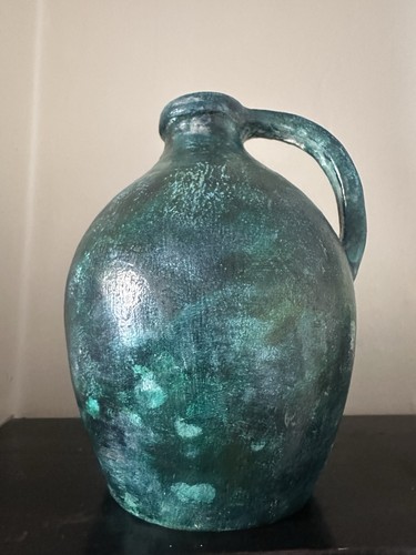 Dark green motled decorative - green,