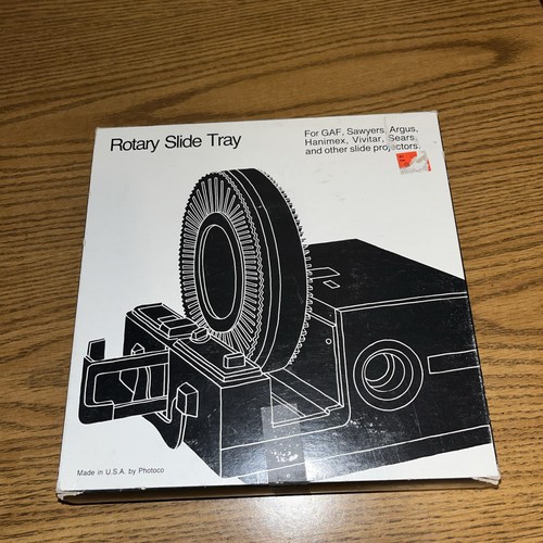 Photoco rotary slide tray for - slide,