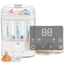 Bear Baby Bottle Steriliser & Dryer XDG‑B05V1 4-in-1  Electric 2 Layer HEPA