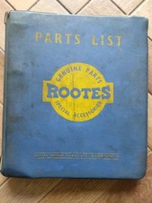 HUMBER HAWK SERIES 1 2 3 / I