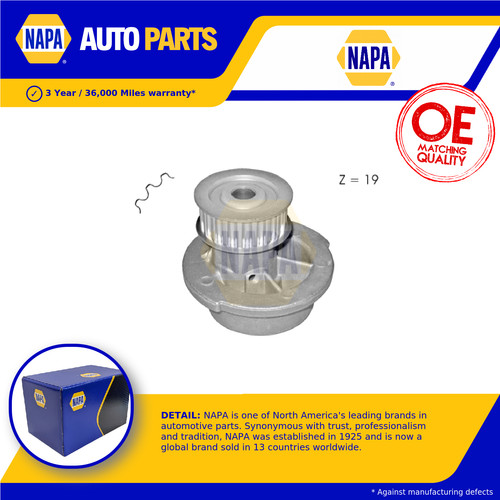 Water pump fits vauxhall - pump,