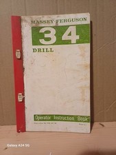 massey  ferguson  34  corn  drill  operators  manual