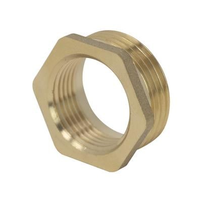 Brass hex reducing - hex, bush