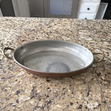 Copper Oval Fish Kettle