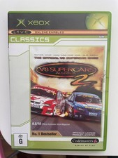OG XBOX V8 Supercars 2 Australia Race Driver RARE Original PAL Manual CIB Classi