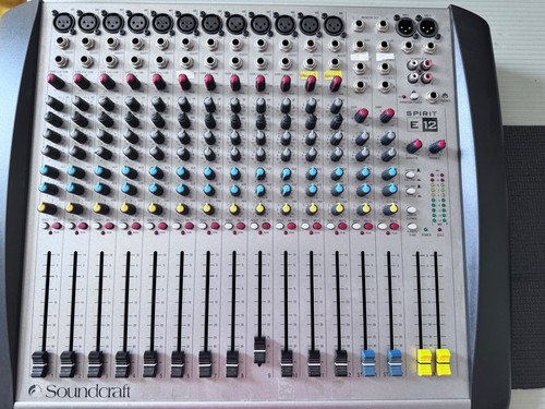 Soundcraft spirit e12 mixing - spirit,