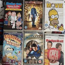 6 X PSP umd Movie Bundle