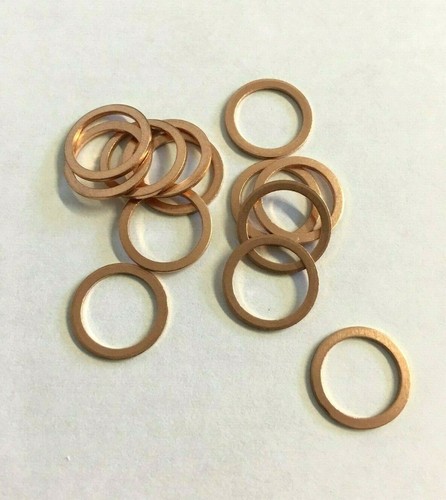 Copper sealing washers - copper, 10mm
