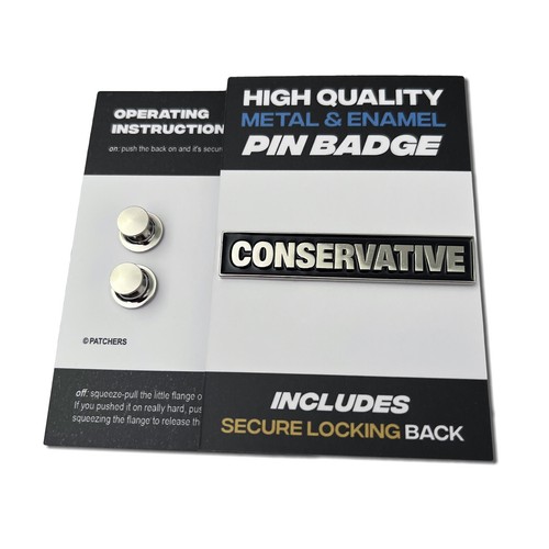 Silver metal black enamel - &,