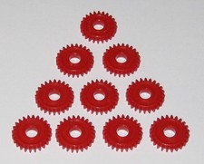 10 X Plastic 24 Tooth Gear for