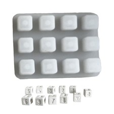 Stylish bead silicone mould - silicone,