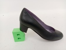 Moshulu Women's Heels Size 6.5 Black Leather Court US 8.5 EU 40 Footwear Shoes