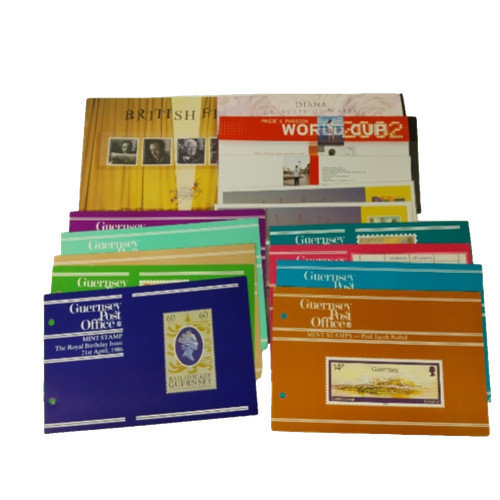 Job lot mint stamp packs - lot,