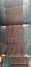 205 Gti Half Leather Rear Seat Set Red And Black Pattern Good Condition
