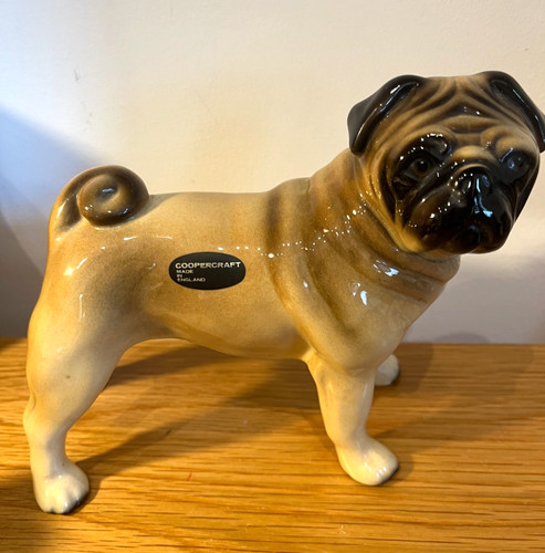 Vintage coopercraft pug dog - vintage,