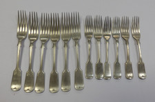 12 x Vintage EPNS Forks