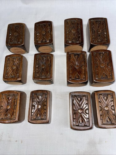 Carved blocks panels - 12,