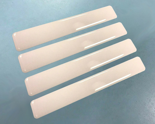 White stickers decals - 4, x