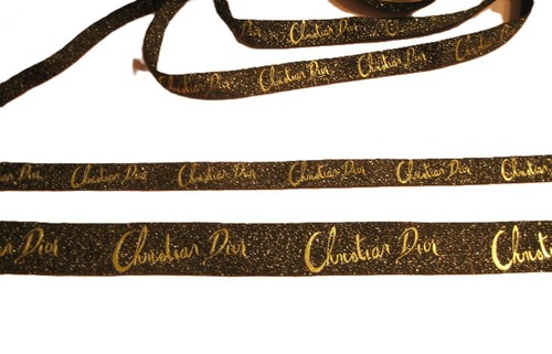 Christian dior ribbon 5cm or - christian, 1.5cm