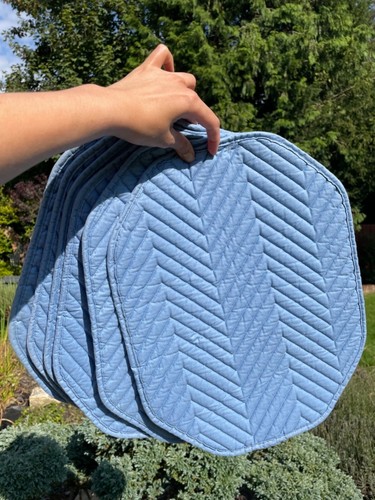 Quilted padded cotton mat - 6,