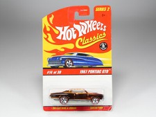 HOT WHEELS - Classics Series 2 - 14 - 1967 Pontiac GTO - Orange - MOC