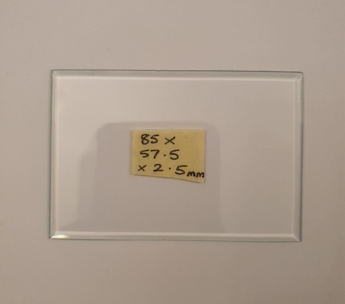 Bevelled carriage clock glass - bevelled,