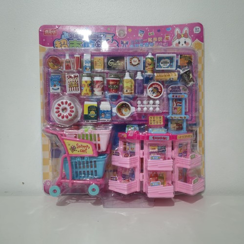 Barbie shopping cart - barbie,