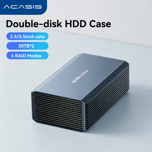 Acasis dual bay 5 hdd - acasis,