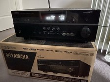 Yamaha Rx-V 677 7.2 Channel Natural Sound AV Receiver - Excellent Condition