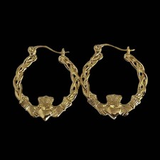 18ct  Gold Ladies Claddagh