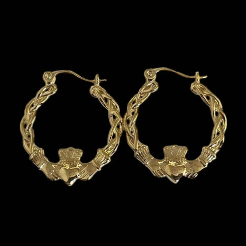 18ct gold ladies - gold, claddagh