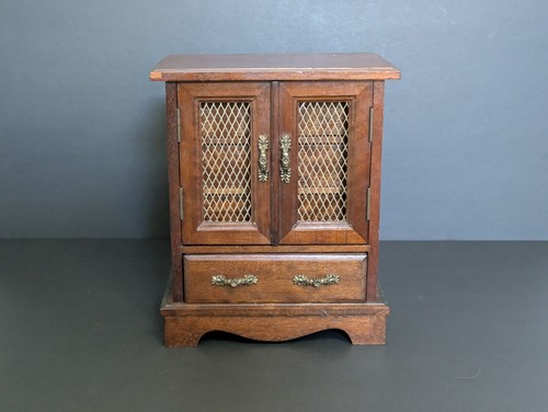 Vintage wood armoire musical - wood,