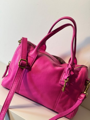 Fossil pink genuine leather - fossil,