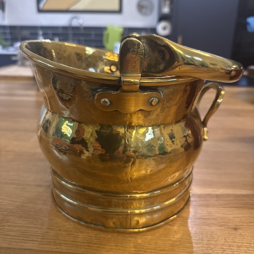 Vintage brass planter - vintage, 7”