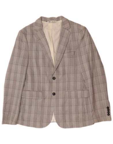 Zara mens button blazer - zara,