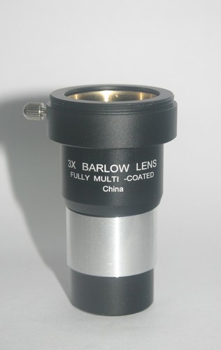 Barlow lens with - t, mount
