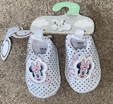 Primark Disney Minnie Mouse White Pink Shoes 3-6 Months