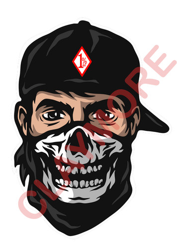Biker hells angels trike - biker, 1%