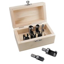 8pc Wood Plug Cutter / Cutting