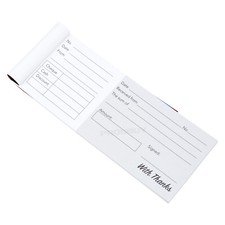 Cash Receipt Books Wide Cheque