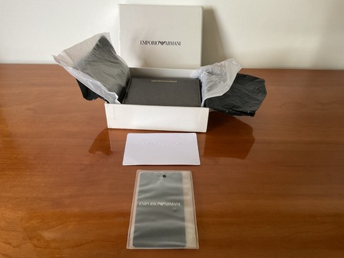 Emporio armani steel black zip - emporio,