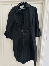 Taffeta Faux Silk Fabric Black, Per Metre, Ribbon Appliqué Border