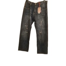 Akademiks Mens Blue Denim