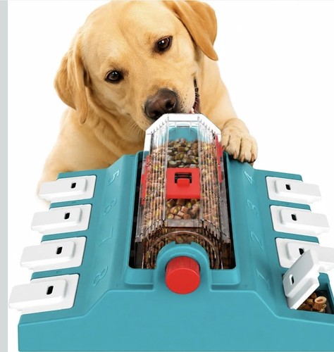 Dog puzzle toy rotating treat - toy,