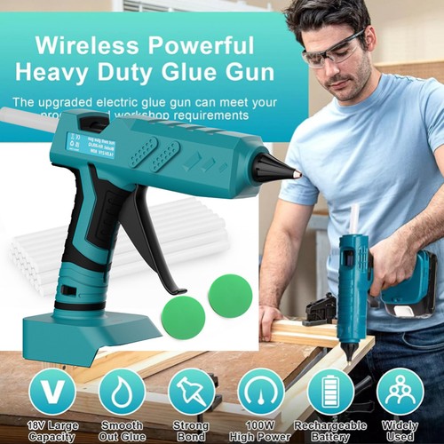 Cordless hot glue gun - hot,